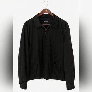 Aberdeen Collection Men’s Black Zip-Up Jacket – Size L/G
